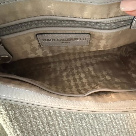 Karl Lagerfeld Chain Shoulder/Crossbody Bag - Picture 7 of 9